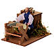 Taglialegna movimento per presepe 12 cm s3