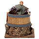 Grapes crushing movement for 12 cm nativity scene s1