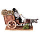 Farmer on cart movement for 12 cm nativity scene s1