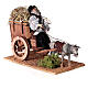 Farmer on cart movement for 12 cm nativity scene s2