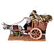 Farmer on Carriage moving for 12 cm nativity s4