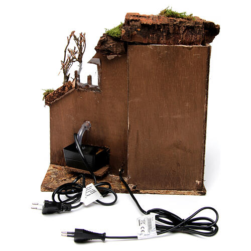 Scena praczka przy fontannie, szopka neapolitańska, 10 cm 6