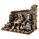 Moving Setting 4 Bread Makers with Lighted Oven 30x45x30 cm Nativity Scenery s2