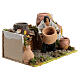 Man Cooking moving action 12 cm nativity s3