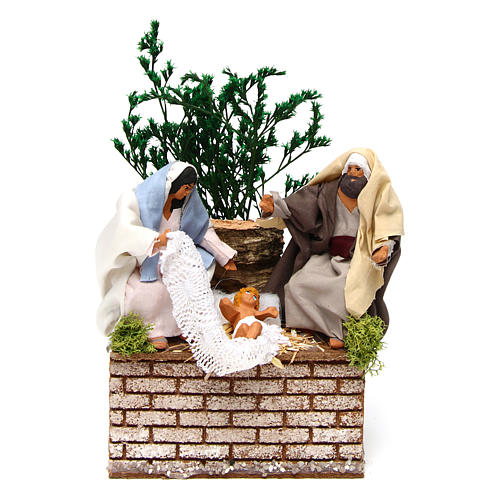 Holy Family movement for 12 cm Nativity scene 1