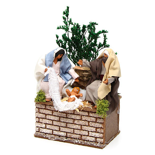Moving Nativity Scene for nativity of 12 cm 2