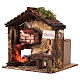 Innkeeper with movement 10 cm and lamp flame effect s2