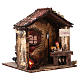 Innkeeper with movement 10 cm and lamp flame effect s3