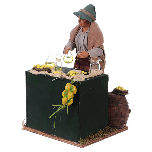 Moving lemonade seller 30 cm for Neapolitan Nativity Scene 3