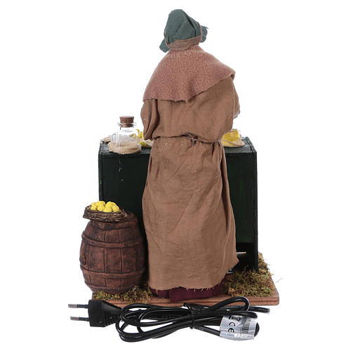 Moving lemonade seller 30 cm for Neapolitan Nativity Scene 5