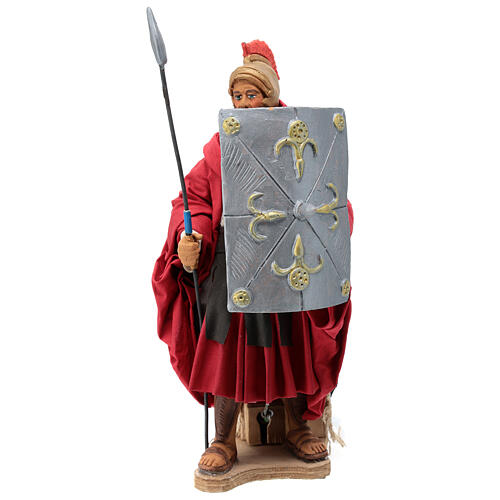 Soldier with motion for Neapolitan Nativity Scene with 24 cm characters 3