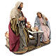 Animated classic Holy Family, 30 cm Neapolitan nativity s4