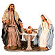 Nativité classique 30 cm crèche napolitaine mouvement s1