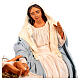 Natività classica 30 cm Presepe Napoletano movimento s3