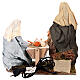 Natività classica 30 cm Presepe Napoletano movimento s8