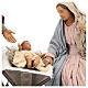Ruchoma scena narodzin Jezusa, szopka neapolitańska 30 cm s2