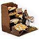 Animated figurine in a bread shop, 12 cm Neapolitan nativity s4