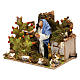 Indian fig picking scene with movement, 12 cm nativity s2