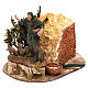 Man with hens Oliver with movement, for 10 cm nativity s2