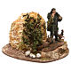 Man with hens Oliver with movement, for 10 cm nativity s3