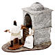 Baker Oliver with movement and oven, for 10 cm nativity s3