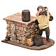 Man with barrels Oliver movement, for 10 cm nativity s3