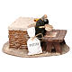 Man that sifts flour Oliver with movement, 10 cm nativity s3