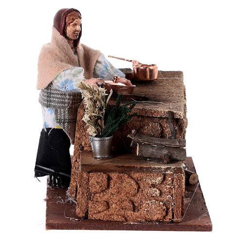 Moving cook, for 12 cm nativity 9