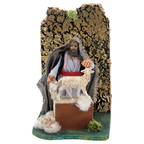 Moving shearer for Neapolitan Nativity Scene 7 cm 1