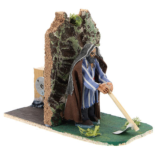 Digger, 7 cm animated Neapolitan nativity 3