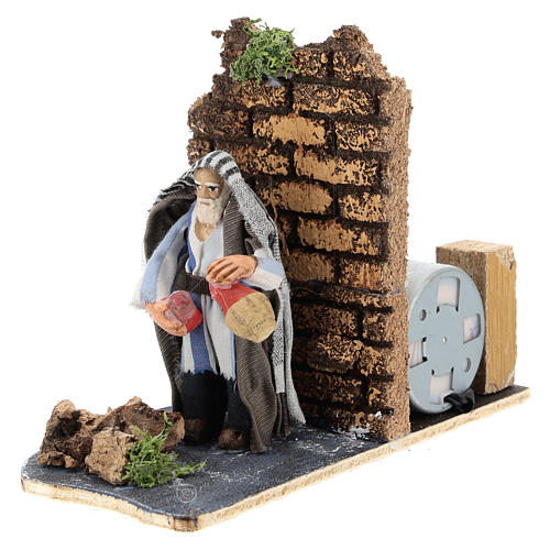 Moving innkeeper for Neapolitan Nativity Scene 7 cm 2