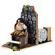 Moving corncob seller for Neapolitan Nativity Scene 7 cm s2