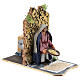Moving farmer with sifter for Neapolitan Nativity Scene 7 cm s3