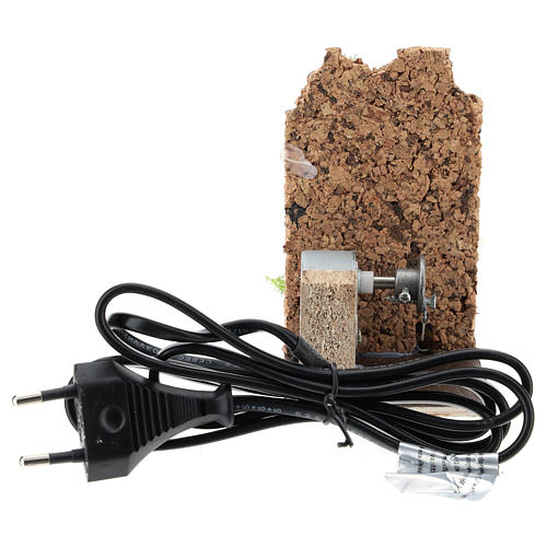 Moving woman hanging linens for Neapolitan Nativity Scene 7 cm 4