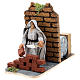 Moving mason for Neapolitan Nativity scene 7 cm s2