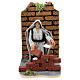 Bricklayer, animated 7 cm Neapolitan nativity s1