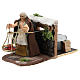 Moving peasant with scale for Neapolitan Nativity Scene 7 cm s2