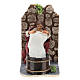 Moving laundress for Neapolitan Nativity Scene 7 cm s1