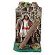 Holzfäller bewegte Krippenfigur Neapolitanische Krippe, 7 cm s1