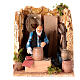 Moving shopkeeper for Neapolitan Nativity Scene of 8 cm s1