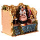 Moving polenta maker for Neapolitan Nativity scene of 8 cm s3