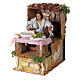 Man cooking, animated nativity figure 10 cm s2