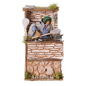Blacksmith shepherd, animated nativity figure 10 cm