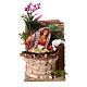 Woman cooking artichokes moving Nativity scene 10 cm s1