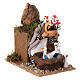 Shepherdess with gooses, animated figurine for Nativity Scene with characters of 8 cm, 20x10x15 cm s3