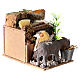 Child with donkey, animated figurine for Nativity Scene with characters of 8 cm, 10x10x15 cm s3