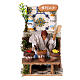 Spice seller, animated figurine for Nativity Scene with characters of 8-10 cm, 15x10x15 cm s1