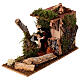 Bûcheron avec mouvement arbre crèche 12 cm s2