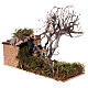 Lenhador com movimento árvore que cai para presépio com figuras de 12 cm de altura média s3