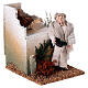 Moving Arabian beggar nativity scene 12 cm 15x10x10 cm s4